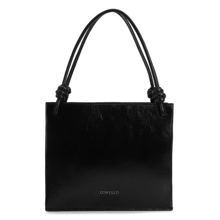 Bolsa Tote - Couro Preto