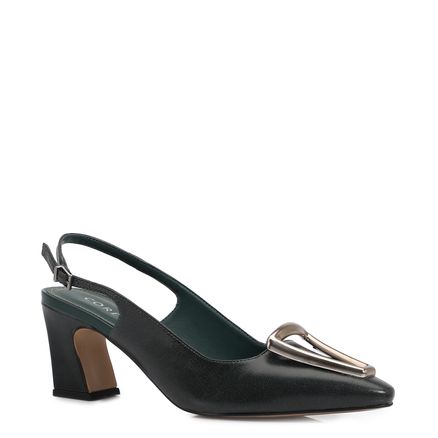 Scarpin - Couro Verde