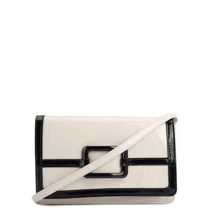 Bolsa Transversal - Verniz Off White