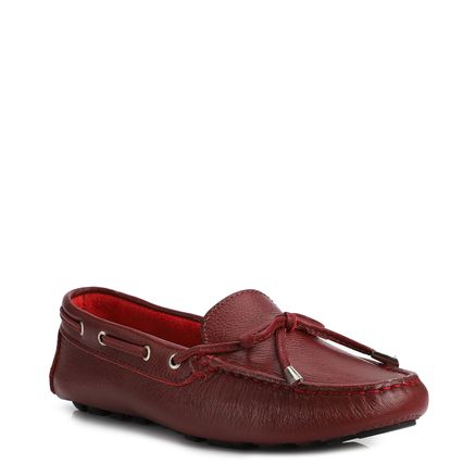 Mocassim Dockside - Couro Vinho