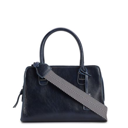 Bolsa Tote - Couro Azul