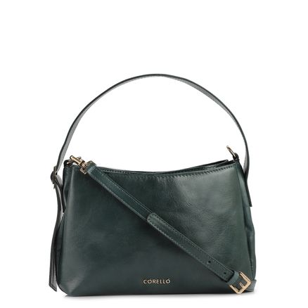 Bolsa Hobo - Couro Verde