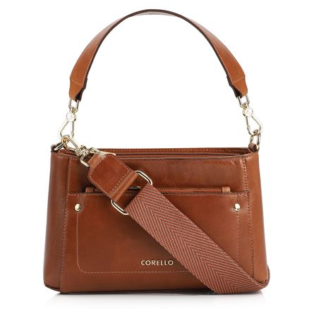 Bolsa De Mão - Couro Marrom