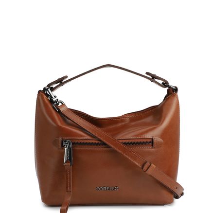 Bolsa Hobo - Couro Marrom
