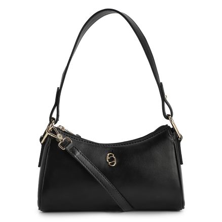 Bolsa De Ombro - Couro Preto