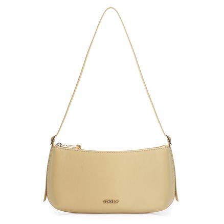 Bolsa De Ombro - Couro Amarelo