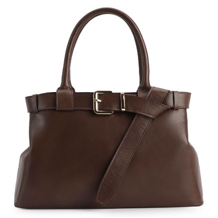 Bolsa Tote - Couro Marrom