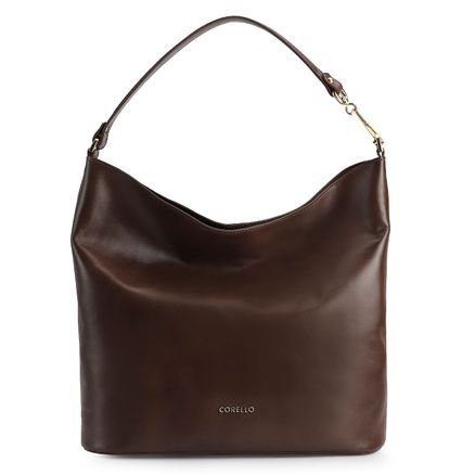 Bolsa Hobo - Couro Marrom