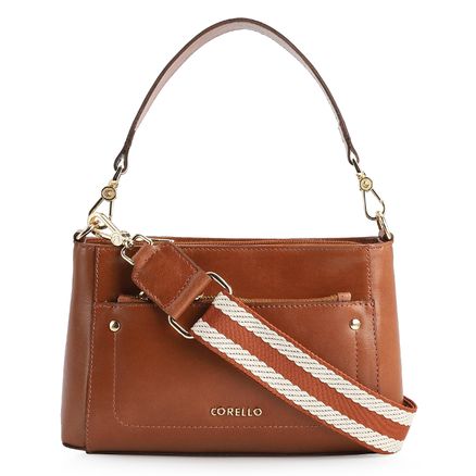 Bolsa De Mão - Couro Marrom