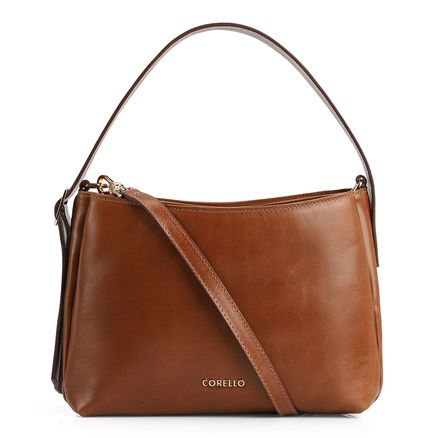 Bolsa Hobo - Couro Marrom