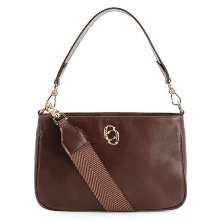 Bolsa De Ombro - Couro Marrom