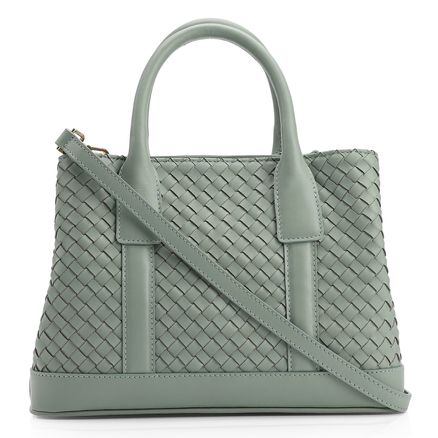 Bolsa Tote - Tressê Couro Verde