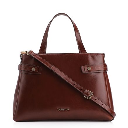 Bolsa Tote - Couro Marrom