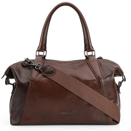 Bolsa Tote - Couro Marrom