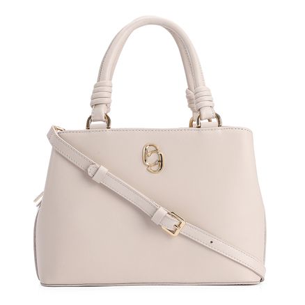 Bolsa Tote - Couro Off White