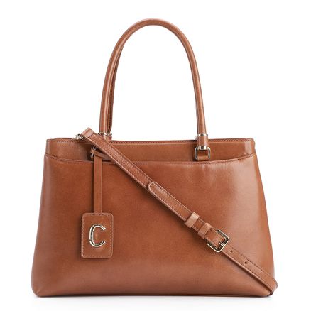 Bolsa Tote - Couro Marrom