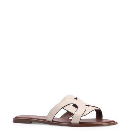 Rasteirinha - Couro Off White