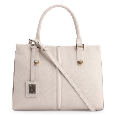 Bolsa Tote - Couro Lezard Off White