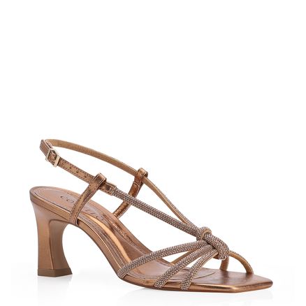 Sandália Strass - Alt Bronze