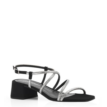 Sandália Strass - Alt Preto
