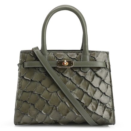 Bolsa Tote Pirarucu - Verde