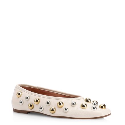 Sapatilha Esferas - Verniz Off White
