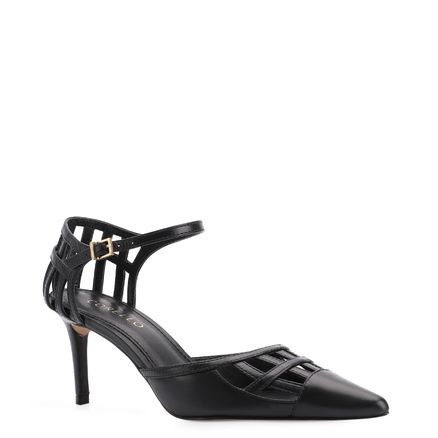 Scarpin - Couro Preto