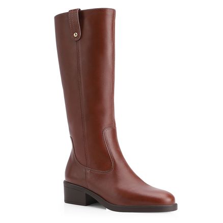 Bota Montaria - Couro Marrom