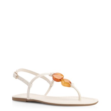 Rasteirinha Pedras - Alternativo Off White