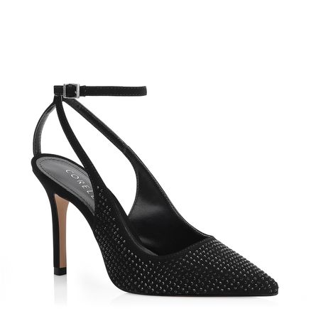 Scarpin Hotfix - Alt Nobuck Preto