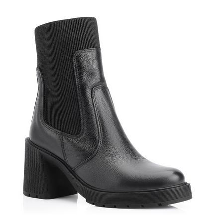 Bota Chelsea - Couro Preto