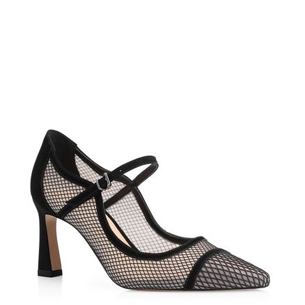 Scarpin - Tela/Alt Nobuck Preto
