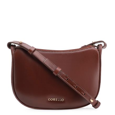 Bolsa Transversal - Couro Marrom