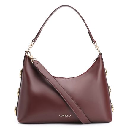 Bolsa Hobo - Couro Vinho