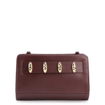 Bolsa Transversal - Couro Vinho