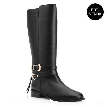 Bota Montaria - Couro Preto