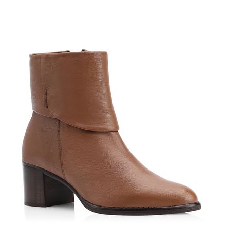 Bota - Couro Pelica Marrom