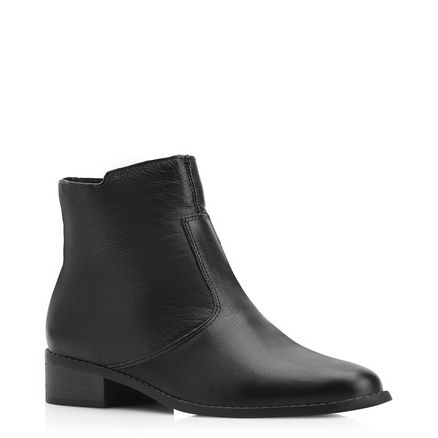 Bota - Couro Preto