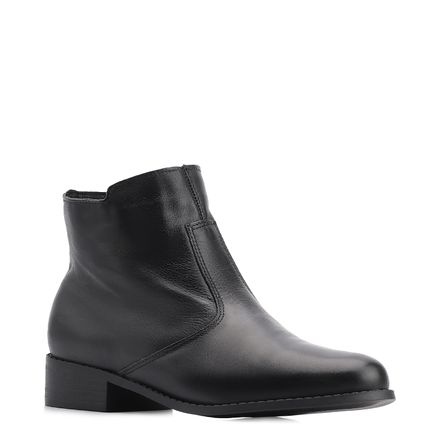 Bota - Couro Preto
