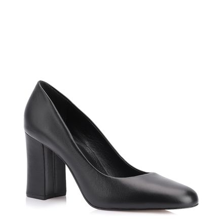 Scarpin - Couro Preto