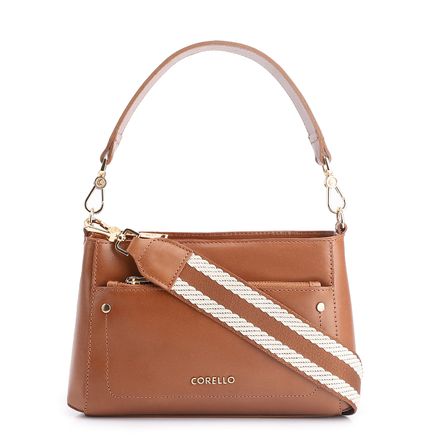 Bolsa De Mão - Couro Marrom