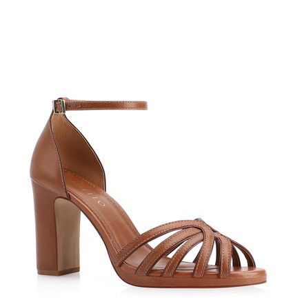 Sandália - Couro Marrom