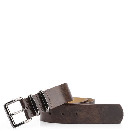 Cinto - Couro Estonado Marrom