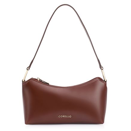 Bolsa De Ombro - Couro Marrom