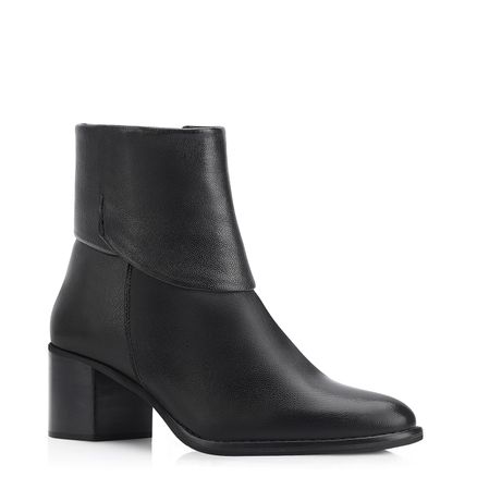 Bota - Couro Pelica Preto