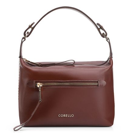 Bolsa De Mão - Couro Marrom