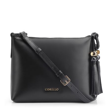 Bolsa De Ombro - Couro Preto