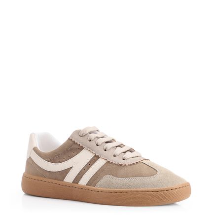 Tênis - Alt Camurça Marrom/Cinza/Branco