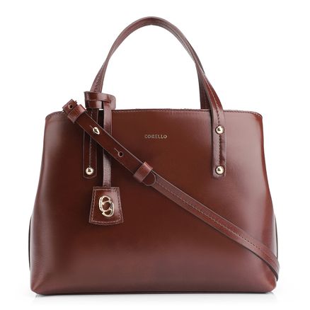 Bolsa Tote - Couro Marrom