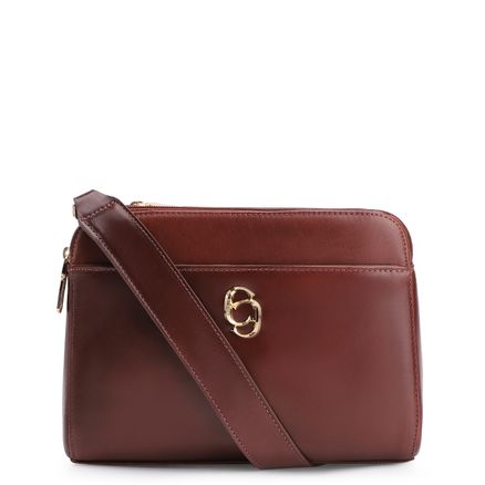Bolsa Transversal - Couro Marrom